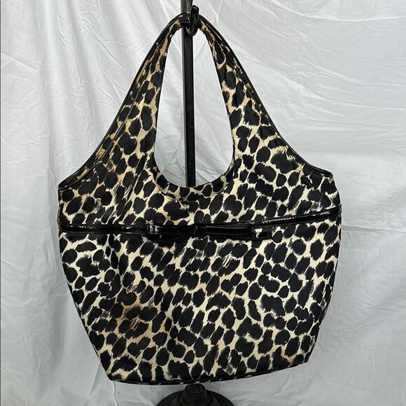 Kate Spade Stevie Leopard Print Tote Bag - Picture 1 of 10